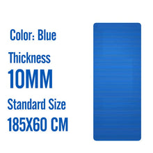 Load image into Gallery viewer, Yoga Mat For Men NBR Non-slip Exercise Tapete Gymnastics Fitness Mats 15MM Sport Pad With Bandages, 185X80 Big Size Gym Workout