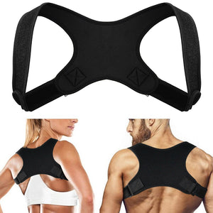 Posture Corrector Clavicle Spine Back Shoulder Lumbar Brace Support Belt Posture Correction Unisex