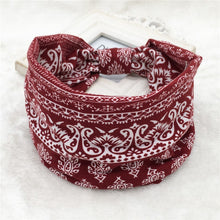 Load image into Gallery viewer, Cotton Women Headpiece Stretch Hot Sale Turban Hair Accessories 1PC Headwear Yoga Run Bandage Hair Bands Headbands Wide Headwrap