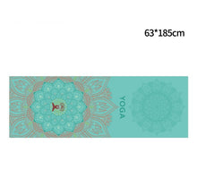 Load image into Gallery viewer, Hot Yoga Mat Towel 185*63cm Printed Yoga Towel Non slip Fitness Workout Mat Cover For Pilates Gym Yoga Blankets