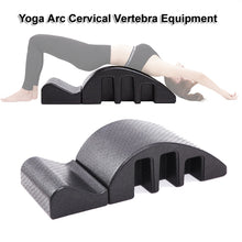 Load image into Gallery viewer, Yoga Arc Bending Cervical Vertebra Fitness Equipment PE S-Curve Shape Spine Corrector Fitness Pilates Yoga Training Accessories