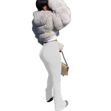 Load image into Gallery viewer, Hot sale stacked leggings joggers stacked sweatpants women leggings pants femme stacked pants fitness streetwear women trouser