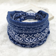Load image into Gallery viewer, Cotton Women Headpiece Stretch Hot Sale Turban Hair Accessories 1PC Headwear Yoga Run Bandage Hair Bands Headbands Wide Headwrap