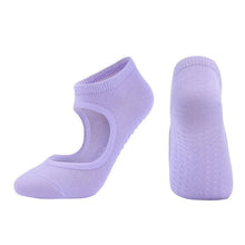 Cargar imagen en el visor de la galería, Women High Quality Bandage Yoga Socks Anti-Slip Quick-Dry Damping Pilates Ballet Socks Good Grip For Women Cotton Socks