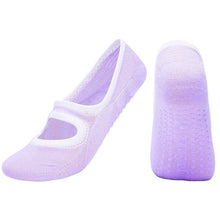 Load image into Gallery viewer, Women High Quality Bandage Yoga Socks Anti-Slip Quick-Dry Damping Pilates Ballet Socks Good Grip For Women Cotton Socks