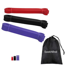 Load image into Gallery viewer, Stretch Resistance Band Exercise Expander Elastic Band Pull Up Assist Bands for Fitness Training Pilates Home Workout, 208cm