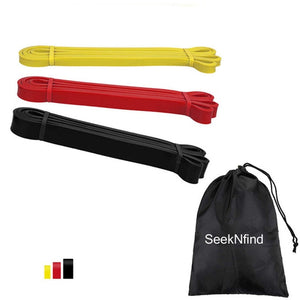 Stretch Resistance Band Exercise Expander Elastic Band Pull Up Assist Bands for Fitness Training Pilates Home Workout, 208cm