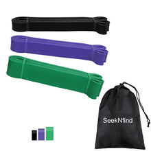 Load image into Gallery viewer, Stretch Resistance Band Exercise Expander Elastic Band Pull Up Assist Bands for Fitness Training Pilates Home Workout, 208cm