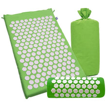 Load image into Gallery viewer, Spike Mat Acupressure Mat, Massage Mat Acupuncture Pillow Set Yoga Mat Needle Relieve Back, Neck and Sciatic Pain, Relax Muscles