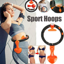 Load image into Gallery viewer, Slimming magic sport hoop Fitness equipment for home workout Gym weighted smart counter massage hoop circle yoga accessories