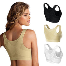 Cargar imagen en el visor de la galería, Yoga Sports Bras Posture Corrector Lift Up Bra Women Cross Back Bra Breathable Underwear Shockproof Sport Fitness Vest Bra