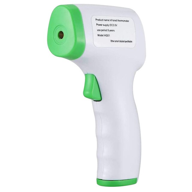 Infrared Non-Contact Digital Thermometer Instant Read LED Display Smart Thermometer Portable Body Forehead Thermometer