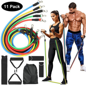 Stretch Resistance Band Exercise Expander Elastic Band Pull Up Assist Bands for Fitness Training Pilates Home Workout, 208cm