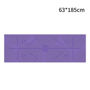 Hot Yoga Mat Towel 185*63cm Printed Yoga Towel Non slip Fitness Workout Mat Cover For Pilates Gym Yoga Blankets