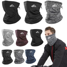 Load image into Gallery viewer, Winter Neck Warmer Cycling Scarf Outdoor Running Sports Headwear Face Scarf Bicycle Bandana Men Simple Fashion Bike Headbands