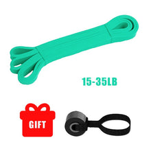 Load image into Gallery viewer, Stretch Resistance Band Exercise Expander Elastic Band Pull Up Assist Bands for Fitness Training Pilates Home Workout, 208cm