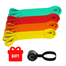 Load image into Gallery viewer, Stretch Resistance Band Exercise Expander Elastic Band Pull Up Assist Bands for Fitness Training Pilates Home Workout, 208cm