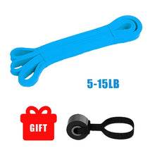Load image into Gallery viewer, Stretch Resistance Band Exercise Expander Elastic Band Pull Up Assist Bands for Fitness Training Pilates Home Workout, 208cm