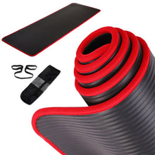 Cargar imagen en el visor de la galería, Jusenda 10mm Yoga Mat 183*61cm NRB Non-slip Pillow Carpet For Men Women Fitness Gym Exercise Pad Pilates Yoga Mat Bag