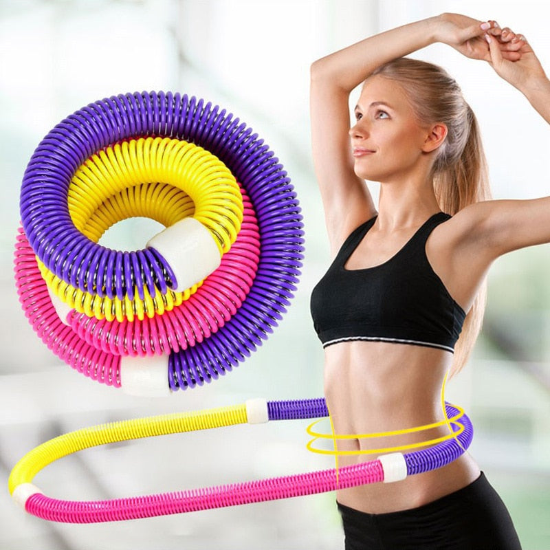 Workout Sports Hoop Circle Slimming Massage Hoop Fitness Excercise Gymnastic Yoga Hoop Accessories Fitness Equipment