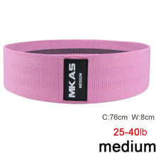 Cargar imagen en el visor de la galería, long Booty Band Hip Circle Loop Resistance Band Workout Exercise for Legs Thigh Glute Butt Squat Bands Non-slip Design