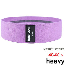 Cargar imagen en el visor de la galería, long Booty Band Hip Circle Loop Resistance Band Workout Exercise for Legs Thigh Glute Butt Squat Bands Non-slip Design