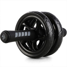 Load image into Gallery viewer, New Ab Abdominal Exercise Wheel 15CM Tire Gym Equipment Fitness Body Strength Training Double Roller Non-slip Muscle Wheel