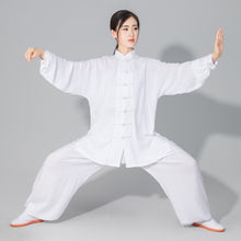 Load image into Gallery viewer, USHINE Taichi uniform cotton 6 colors Wushu kungfu clothing children adult martial arts WingChun suit 110cm-185cm