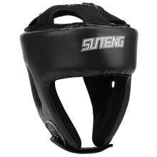 Load image into Gallery viewer, Kick Boxing Helmet PU Leather Men Women Karate Head Guard MMA Sanda Kickboxing Free Fight Training Head Protection Helmet