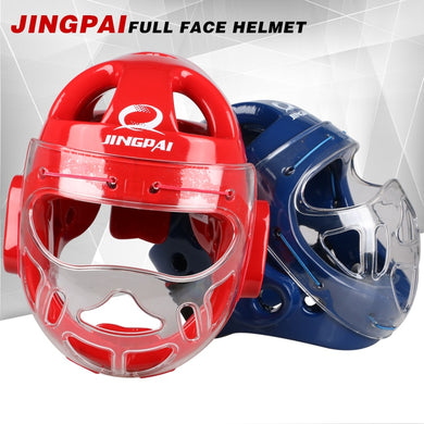 Adult Sparring Head Gear Helmet Protective Face Mask Karate Martial Arts