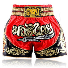 Load image into Gallery viewer, Men boxing shorts good quality MMA trunks for kids martial arts muay thai free combat pants GYM fitness quick dry shorts