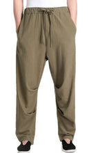 Cargar imagen en el visor de la galería, Shanghai Story Chinese traditional national Clothing kungfu pants hakama martial arts pants tai chi pants for men trousers