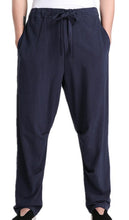 Cargar imagen en el visor de la galería, Shanghai Story Chinese traditional national Clothing kungfu pants hakama martial arts pants tai chi pants for men trousers