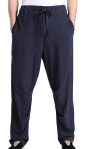 Shanghai Story Chinese traditional national Clothing kungfu pants hakama martial arts pants tai chi pants for men trousers