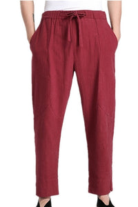Shanghai Story Chinese traditional national Clothing kungfu pants hakama martial arts pants tai chi pants for men trousers