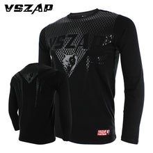 Load image into Gallery viewer, VSZAP Boxing Jerseys MMA Sharp full sleeve T-shirt combat martial arts fitness clothes wulin wind movement muscle muay Thai