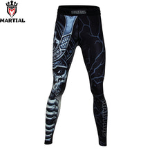 Load image into Gallery viewer, Martial Sublimation Martial Arts Pants Fitness MMA Boxing Pants Running Tights men gym leggings: Martial