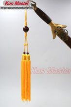Load image into Gallery viewer, Total 60cm length  wood Tai Chi Spike Sword  tassel, The Shall Match Special-purpose kungfu taseels