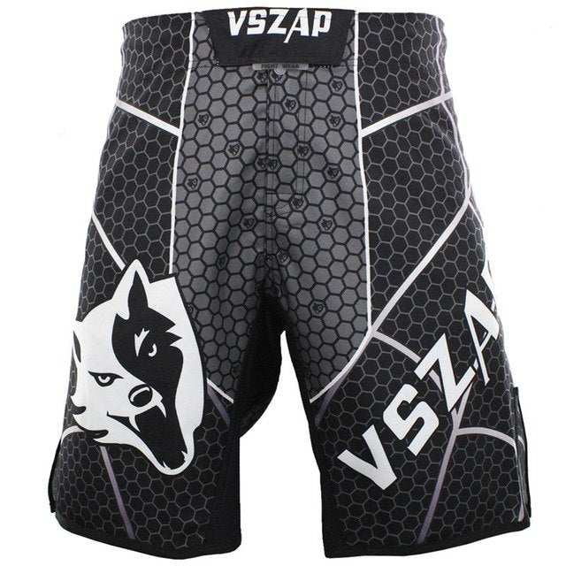 VSZAP Shorts MMA running training  sports Thai boxing fitness fighting martial arts.