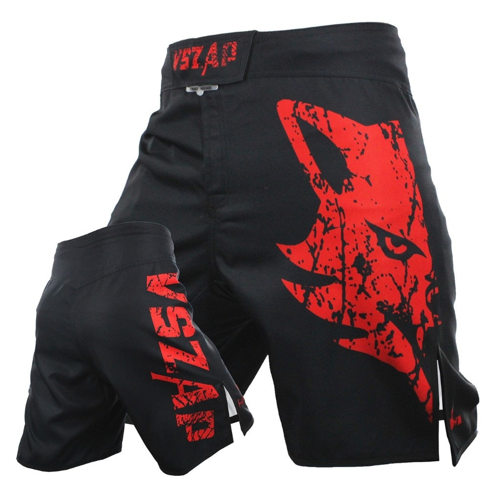 VSZAP GIANT Sports shorts MMA training mixed martial arts boxing and boxing fitness movement.