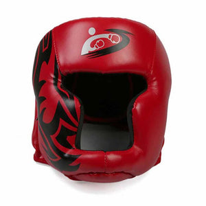 Boxing Headgear Synthetic Leather MMA Headgear Muay Thai Fighting Head Guard Sparring Helmet protective gear guard head
