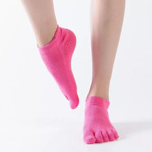 Load image into Gallery viewer, Men and Women Yoga Socks Anti-skid Breathable Fitness Pilates Socks Dancing Gym Non Slip Cotton Socks With Socks Heel