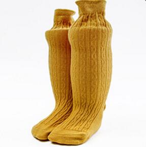 New Spring Summer Baby Girls Cotton Knee High Socks Solid Candy Color Kids Toddler Double Needle Short Socks For Children