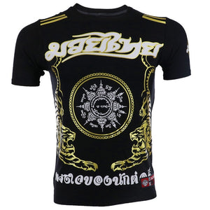 ROLLHO Boxing MMA T Shirt Rashguard bjj Sports Gym Tee Shirt Fighting Martial Arts Fitness Training Muay Thai T Shirt Men Homme