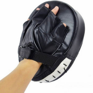 Black Boxing Bag Training Target Focus Punching Pads Gloves for Fitness Sanda Karate Martial Arts Boxing Muay Thai Bag Exercise
