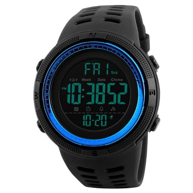 Digital Sports 5Bar 4 0 9cm Waterproof Men Fashion Monitor 5cm Casual 1 Fitness Tracker Monitor Watch Luminous 6inch Outdoor 9inch