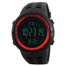 Cargar imagen en el visor de la galería, Digital Sports 5Bar 4 0 9cm Waterproof Men Fashion Monitor 5cm Casual 1 Fitness Tracker Monitor Watch Luminous 6inch Outdoor 9inch