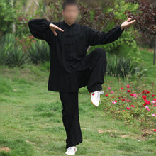 Load image into Gallery viewer, Tai chi Wushu Kung Fu Qi Gong Uniform High Quality Cotton, Children and Adult Clothing Martial Arts Wing Chun Suit