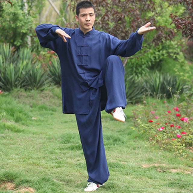 Tai chi Wushu Kung Fu Qi Gong Uniform High Quality Cotton, Children and Adult Clothing Martial Arts Wing Chun Suit