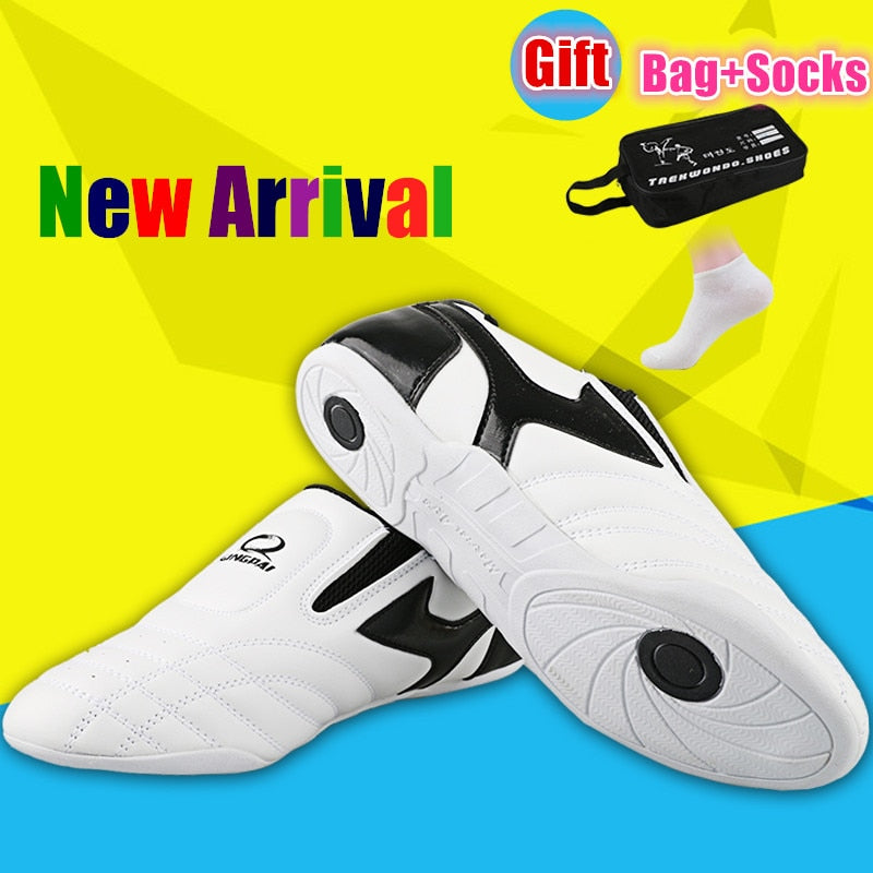 Taekwondo shoes Thai Chi Martial art competition training shoes Breathable Wear-resistant TKD karate Shoes home fitness